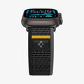 AMP09033 - Apple Watch 10 (46mm) Athlex Air in Active Black showing the partial front and partial side