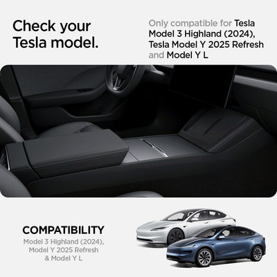 Tesla Model 3/Y - Non-Slide Centre Console Organiser Tray