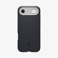 ACS09933 - iPhone 17 Air Case Nano Pop (MagFit) in black sesame showing the back